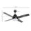 Thumbnail: Mounting Reversible Ceiling Fan with Light, Remote, Black & Brown