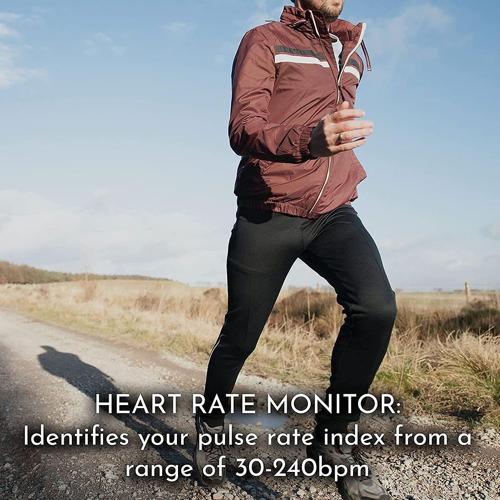 Thumbnail: Finger Pulse Oximeter V2 with SpO2 & Heart Rate Monitor - Blue