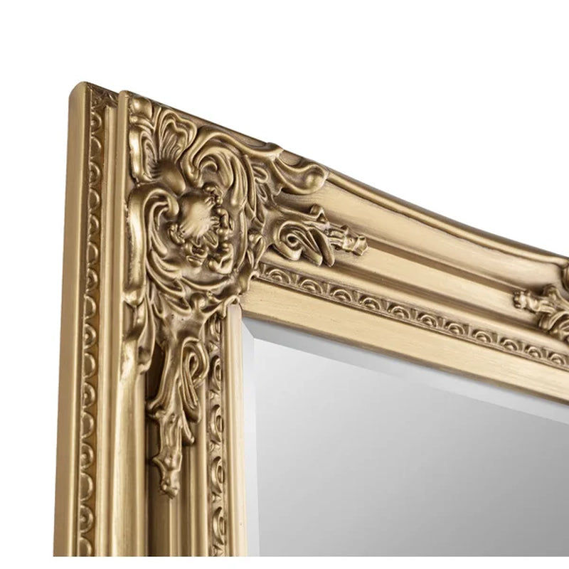 Thumbnail: Vigue Rectangle Wood Floor Mirror