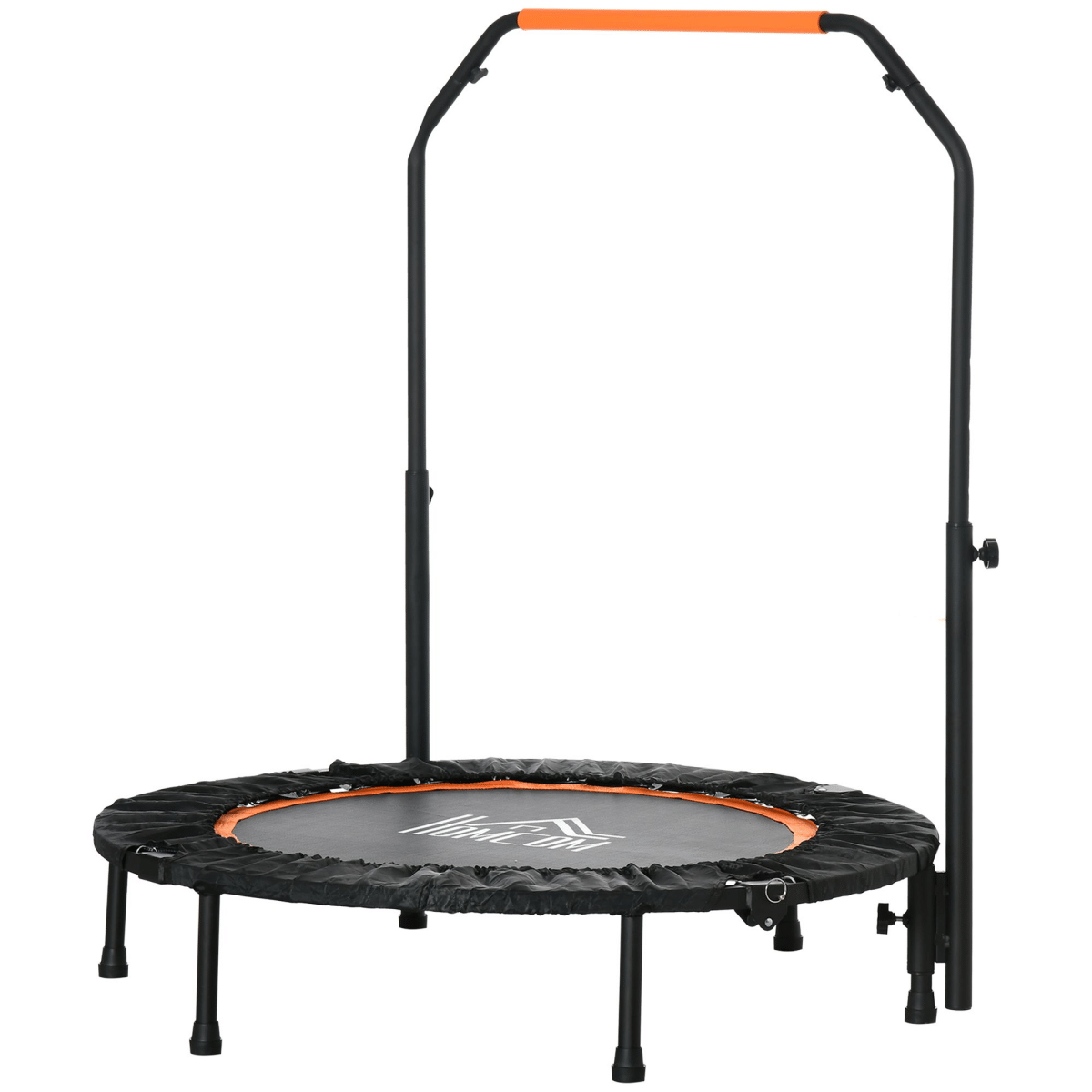40 Inch Foldable Fitness Trampoline with Adjustable Handle