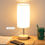 Thumbnail: Bedside Lamp with USB Port - Touch Control Table Lamp for Bedroom 3 Way Dimmable