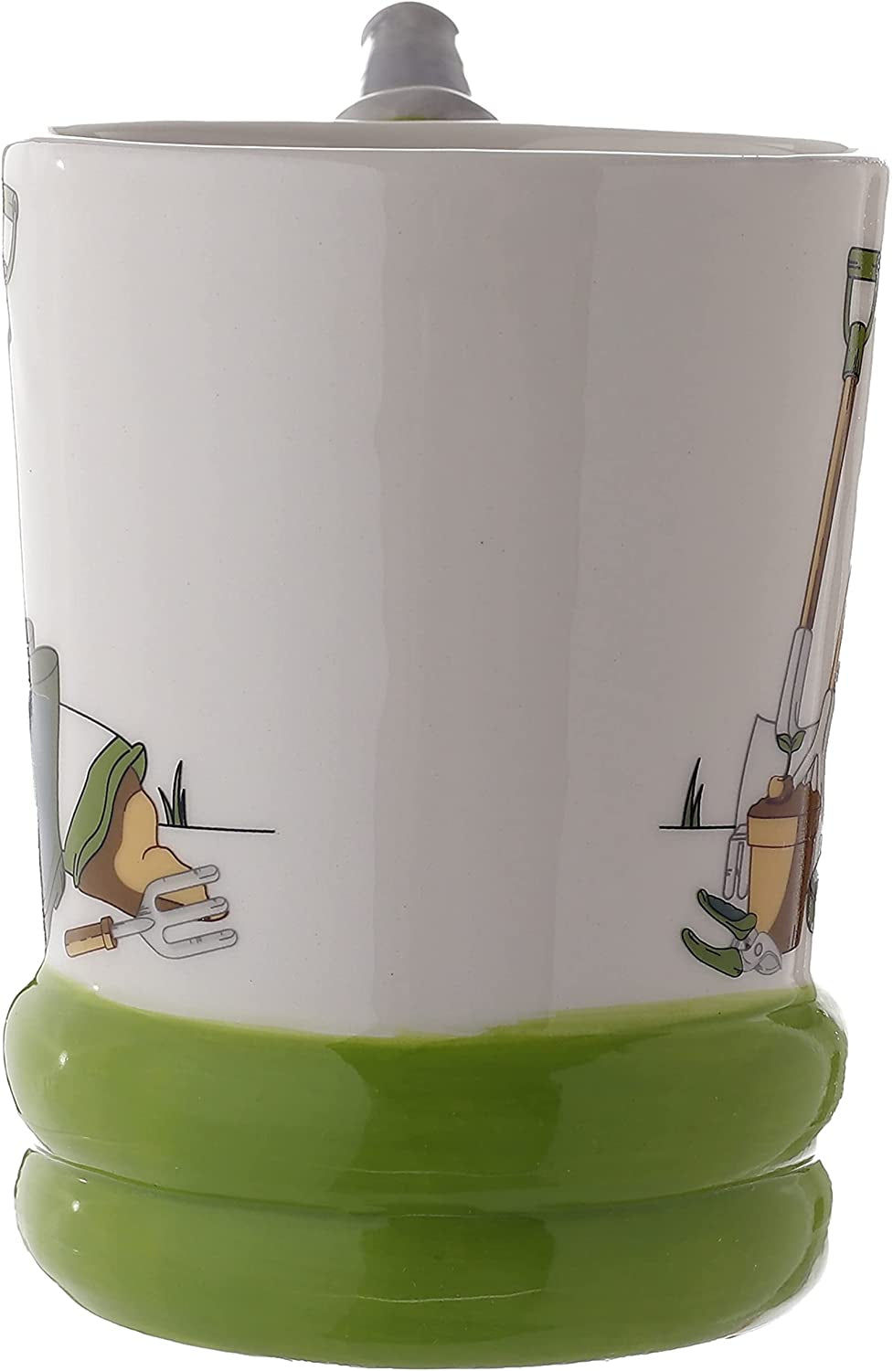 Thumbnail: Garden Hose Ceramic Shaped Handle Mug, Tea Coffee Hot Drinks, Decorative Gift Bo