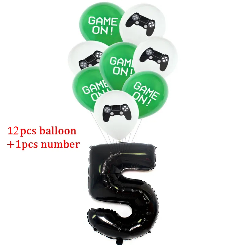 Thumbnail: Game On Party Supplies Cups, Plates, Straws, Tableware, Banner, Balloons, Decor
