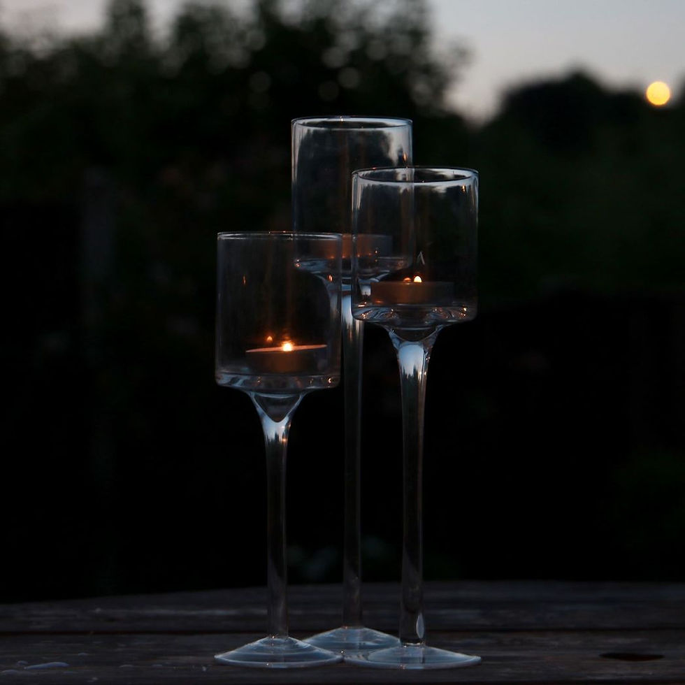 Thumbnail: Tea Light Candle Holders - Set of 3