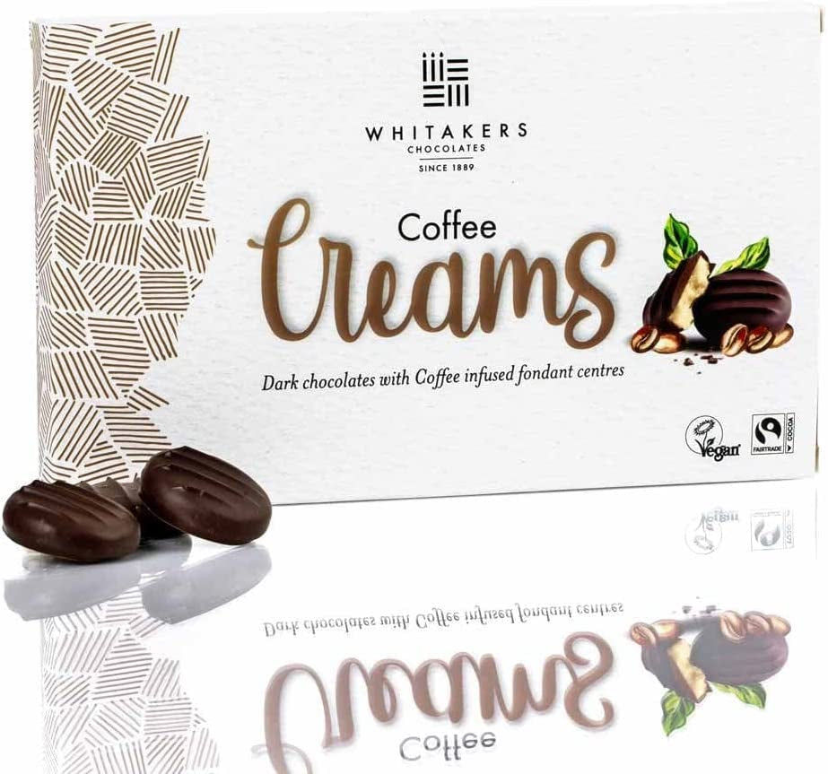 Thumbnail: Dark Chocolate Ginger Creams | 150g/15 Pieces | Vegan | Gluten Free | UK