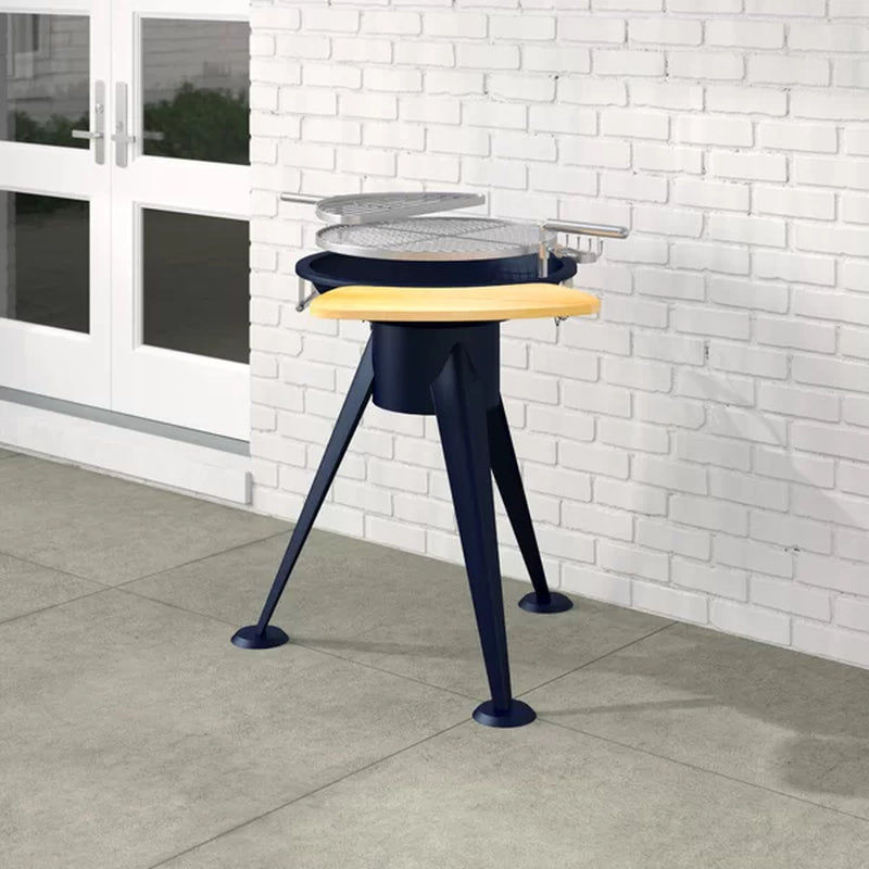 Thumbnail: Symple Stuff 104Cm Barrel Charcoal BBQ