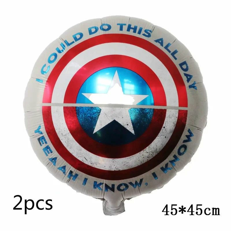 Thumbnail: 3D Spiderman Inflatable Aluminum Balloon Kids Birthday Party Decoration Gift (2)