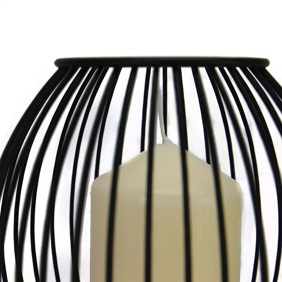 Thumbnail: Cage Candle Holders - Set of 2