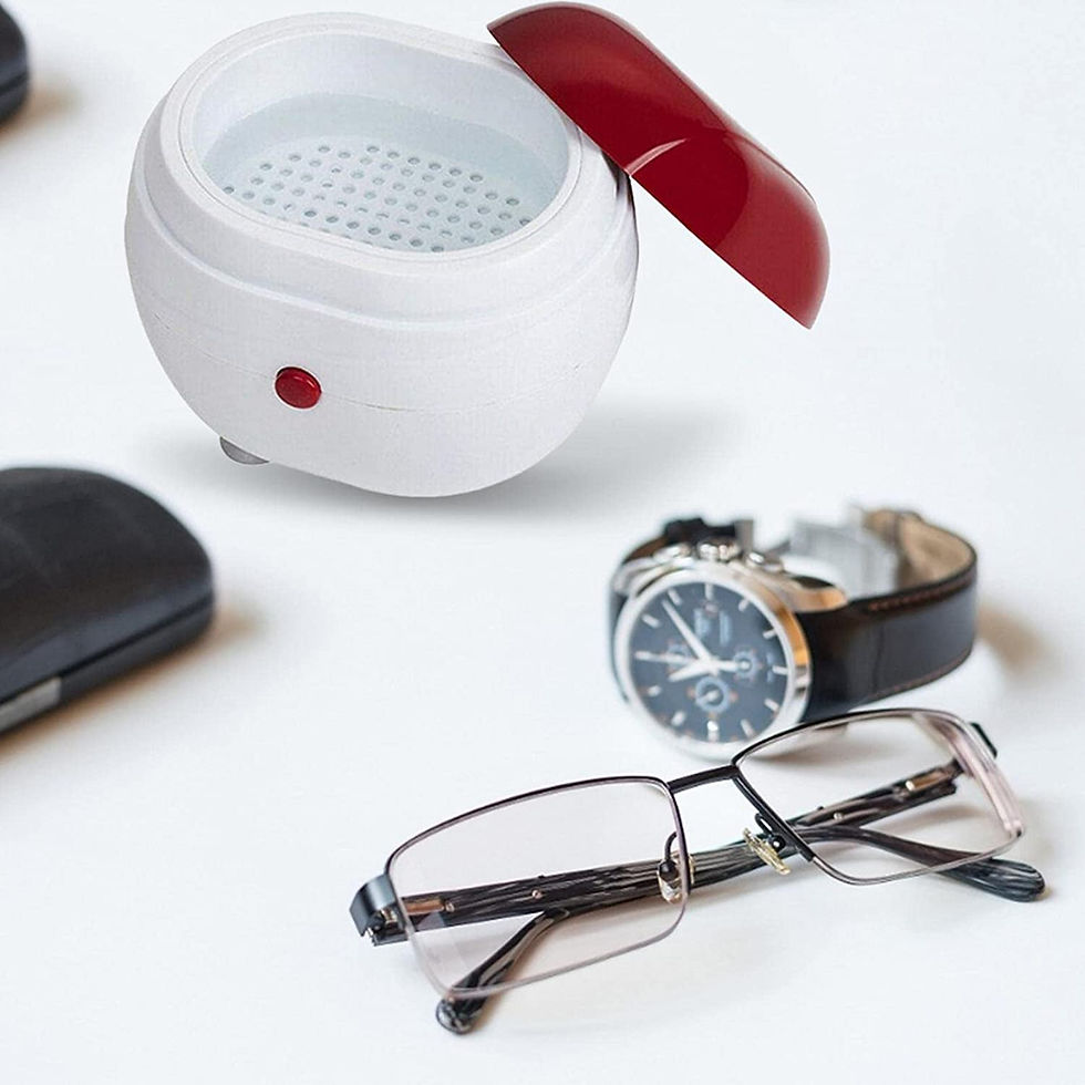 Thumbnail: Ultrasonic Cleaner Ultrasonic Cleaner Ultra Sonic Bath Mini Portable Ultrasonic 