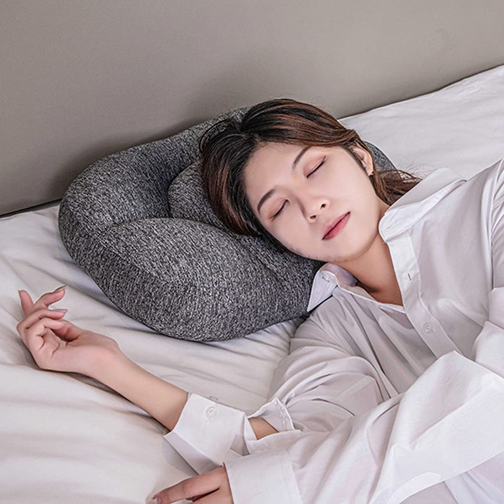 Thumbnail: Luxury Cloud Pillow: Ultimate Comfort with Egg Groove Technology