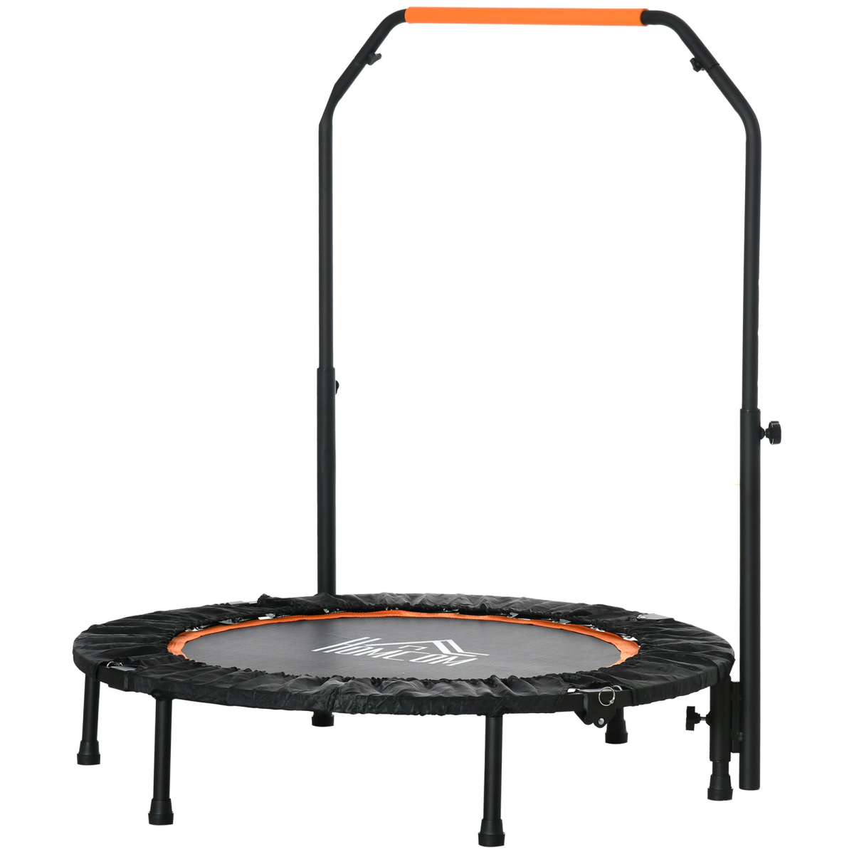 40 Inch Foldable Fitness Trampoline with Adjustable Handle