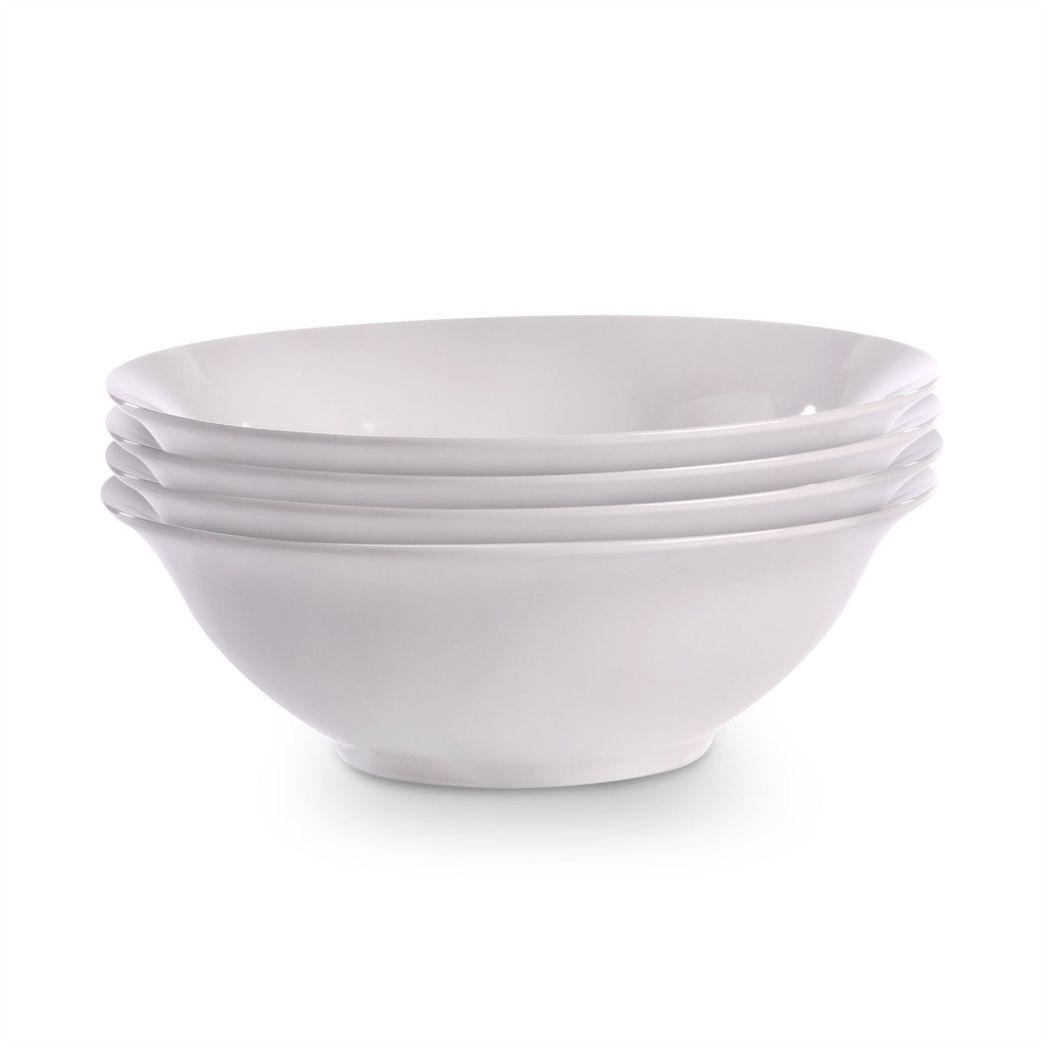 White Serving Bowls - Set of 4