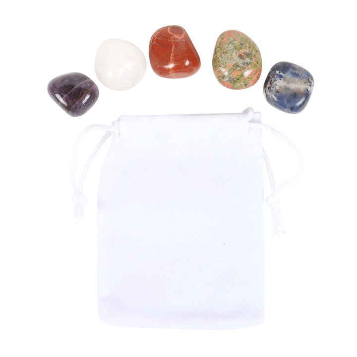 Thumbnail: Virgo Crystal Tumblestone Set