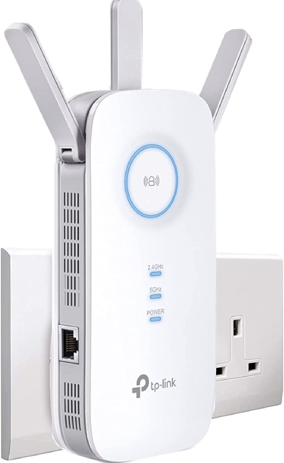 AC1900 Gigabit Mesh Wi-Fi Range Extender/Wi-Fi Booster/Wi-Fi Repeater, 3 Externa