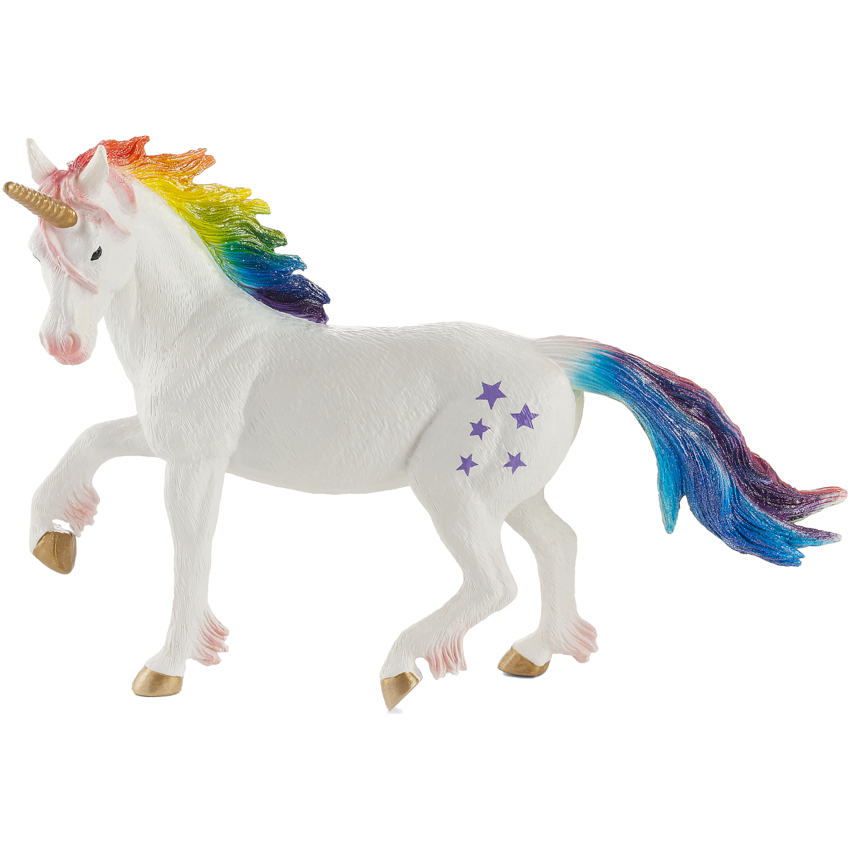 Rainbow Unicorn Toy – Fantasy Mythical Horse Figurine
