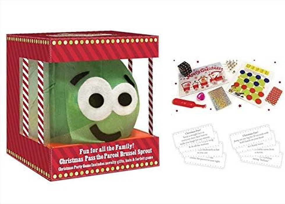 Thumbnail: Christmas Family Game Pass The Parcel Sprout Party Game with 8 Novelty Gifts