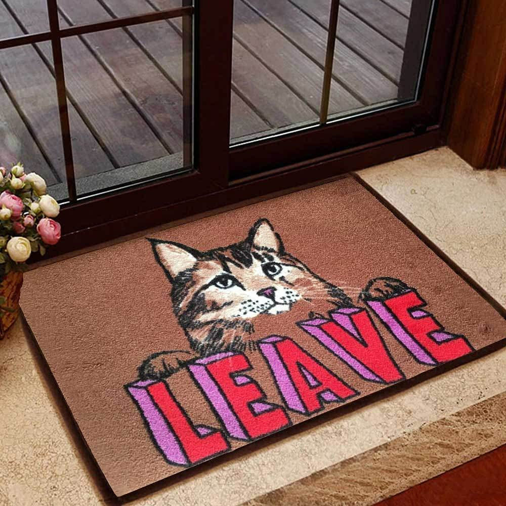 Whimsical Cat Welcome Mat: A Charming Addition to Your Home Decor
