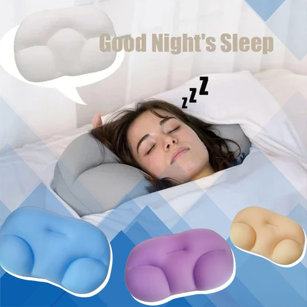 Ultimate Comfort Memory Foam Neck Pillow Set for a Restful Night's Sleep