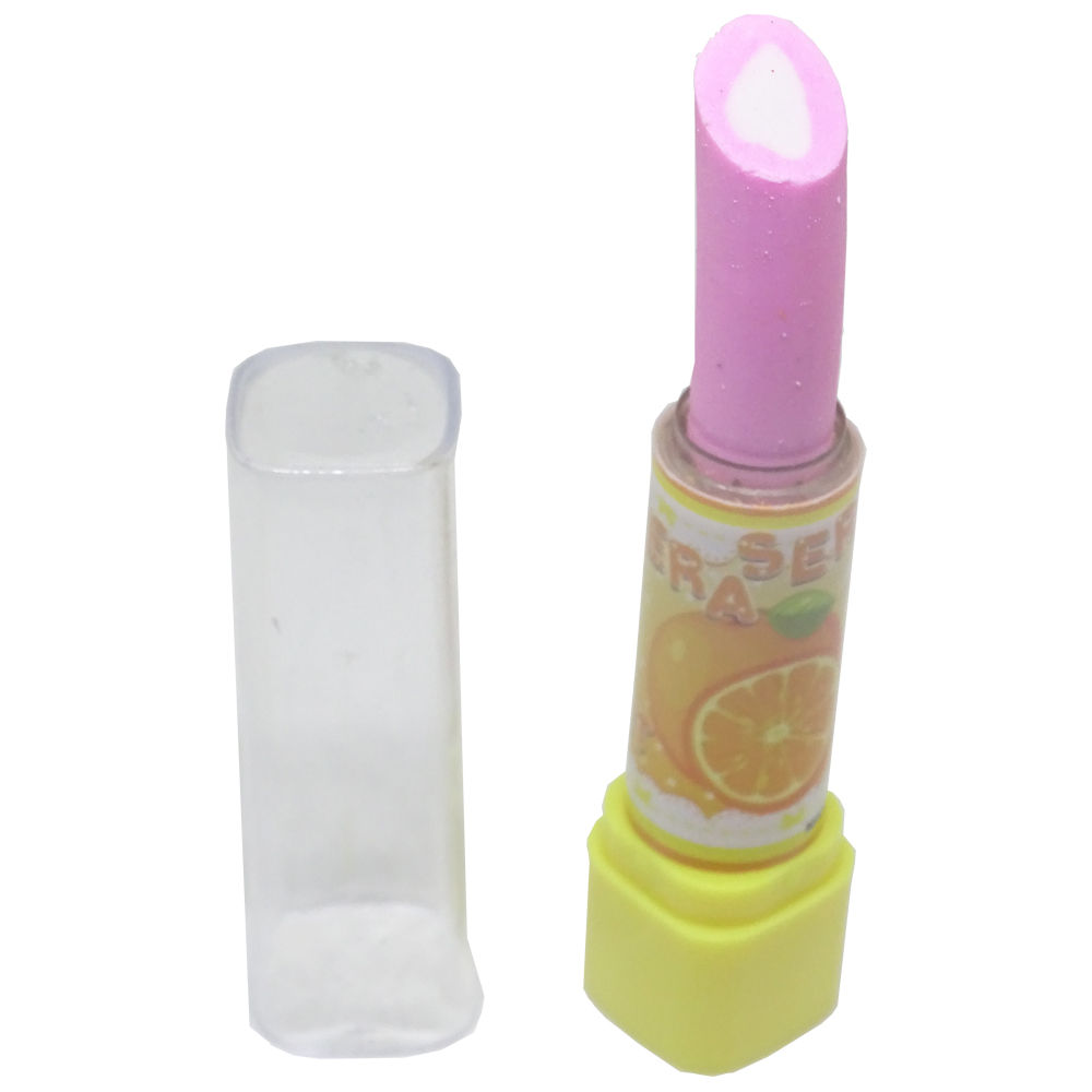 Fruit Orange Rubber Lipstick [Pack of 1]