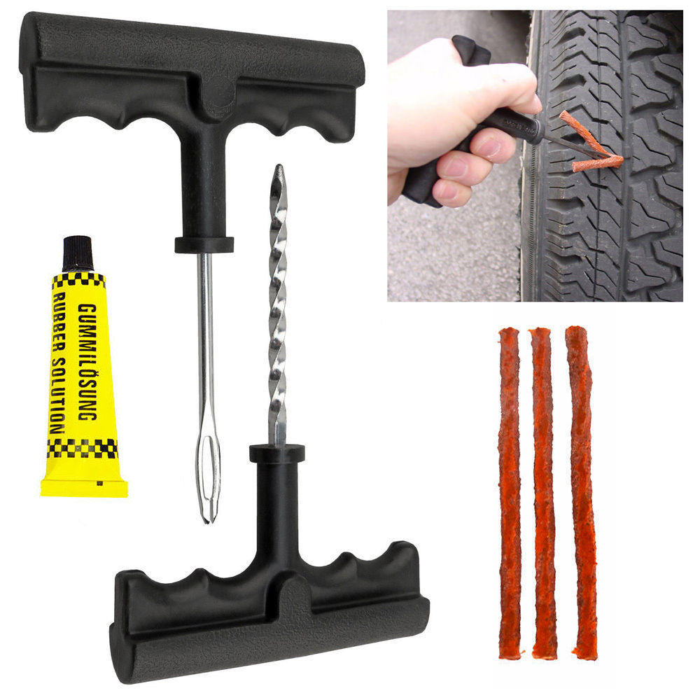Emergency Tyre Puncture Repair Kit Tool | Home Essentials UK