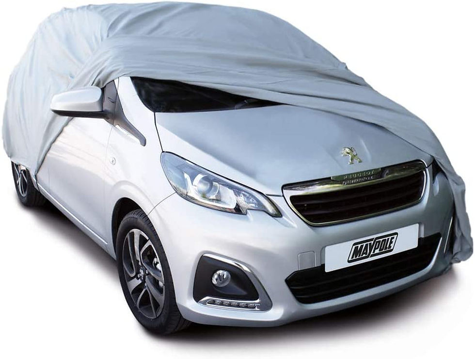 Thumbnail: Maypole 9861 Breathable Full Car Cover, Grey, Medium