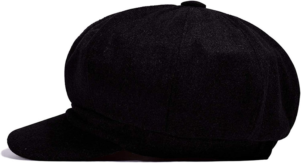 Womens Ladies Wool Beret Cap Cabbie Baker Boy Flat Caps Newsboy Hat