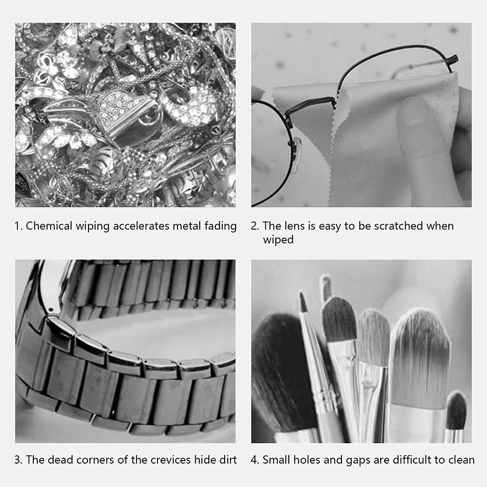 Thumbnail: Ultrasonic Cleaning Machine, Household Ultrasonic Jewelry Cleaner, Small Househo