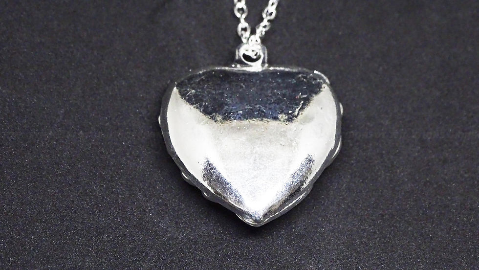 Thumbnail: New Heart Necklace Pendants "Red" or "White" are Available