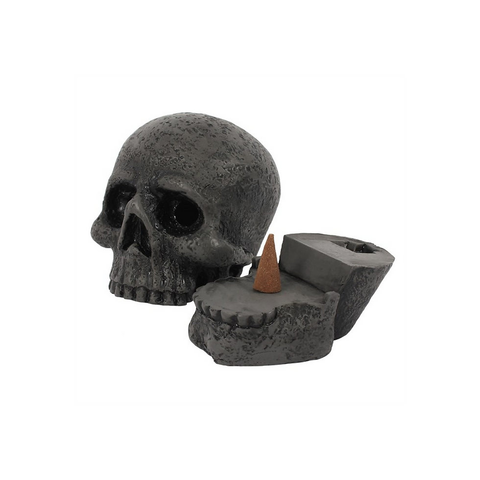 Thumbnail: Skull Incense Cone Holder