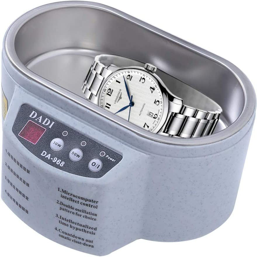 Thumbnail: Smart Ultrasonic Cleaner Stainless Steel Ultrasound Wave Washing for Jewelry Gla