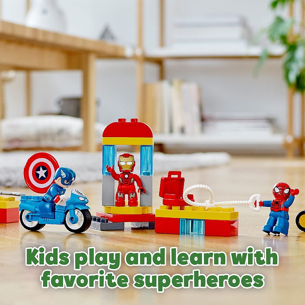 Thumbnail: 10921 DUPLO Super Heroes Marvel Lab with Spiderman, Ironman and Captain America,