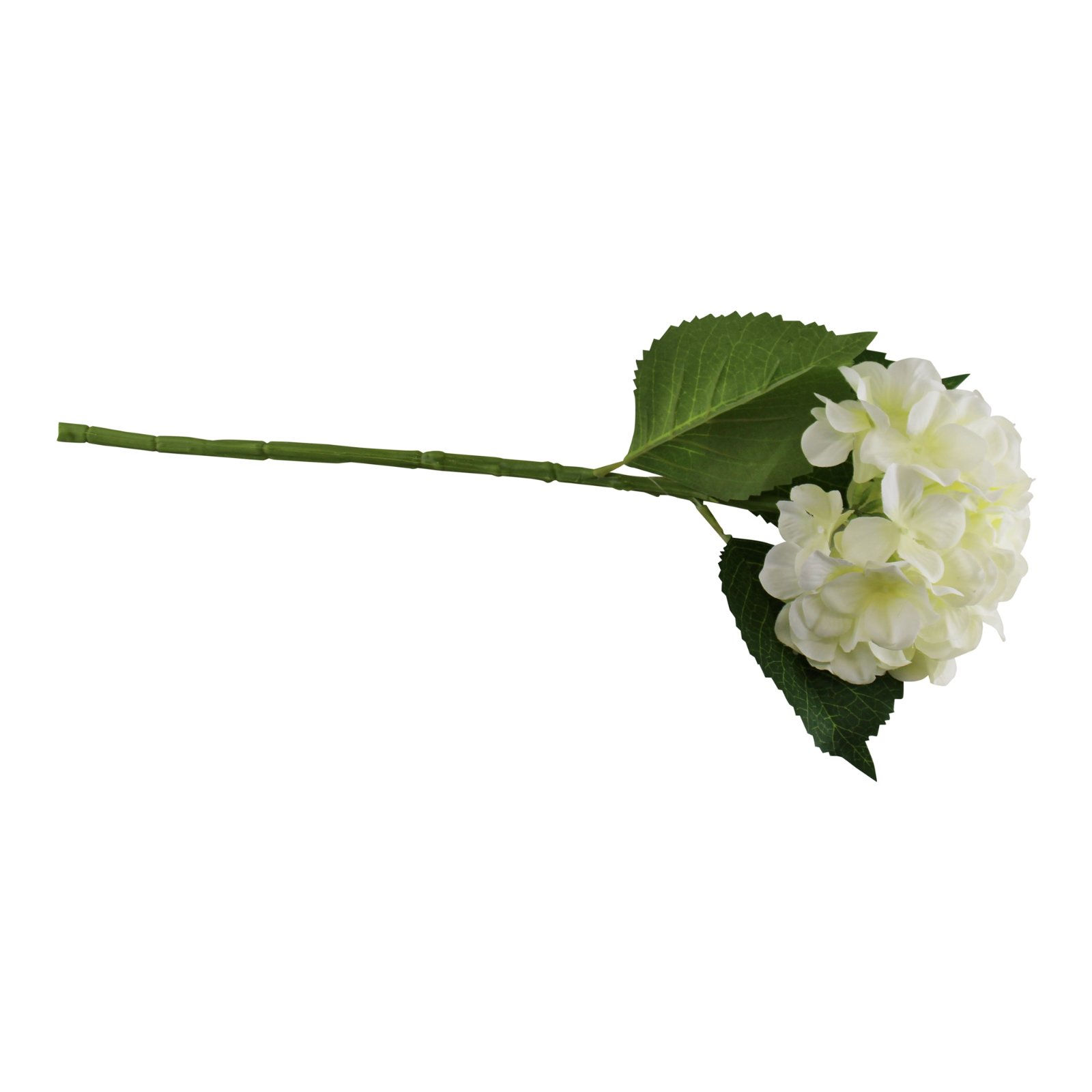 Single Hydrangea Spray, Cream Flower, 49cm Shipping furniture UK
