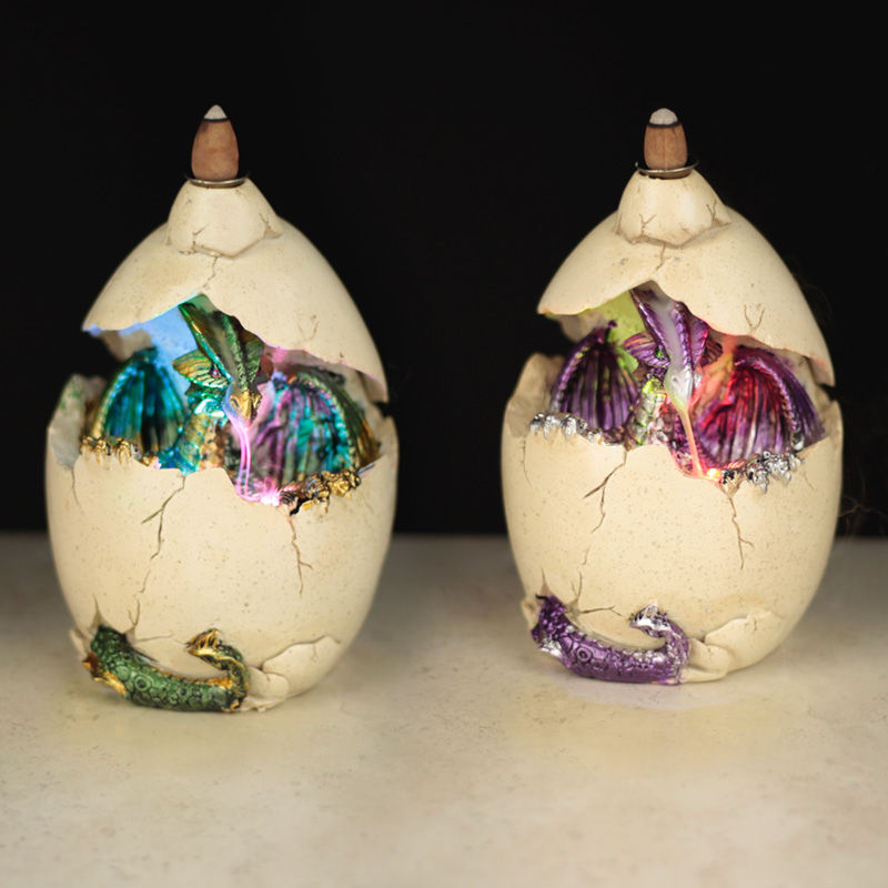 Thumbnail: Fantasy LED Backflow Incense Burner - Dragon Egg Novelty Gift