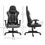 Thumbnail: PU Leather Gaming Chair with Adjustable Head Pillow and Lumbar Support, Black