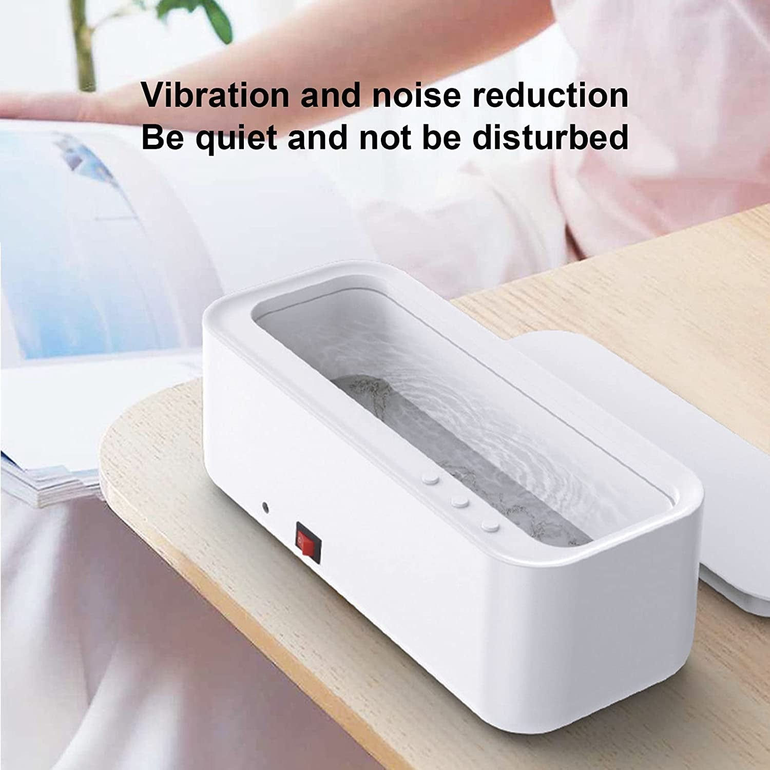 Ultra Sonic Jewellery Cleaner, Ultrasonic Cleaner 360° Professional Low Noise P