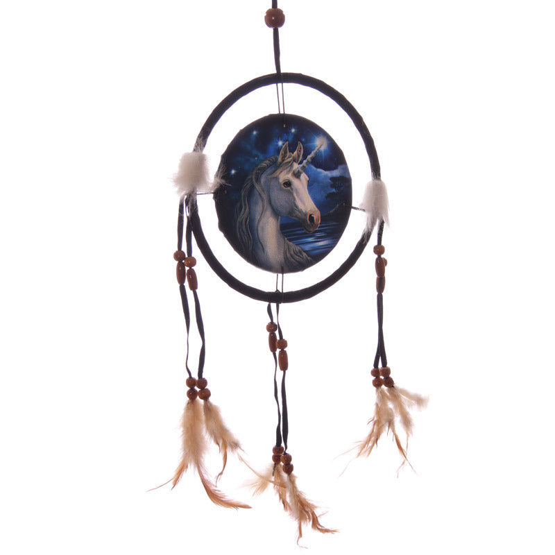 Novelty Gift Decorative Mystical Unicorn 16cm Dreamcatcher