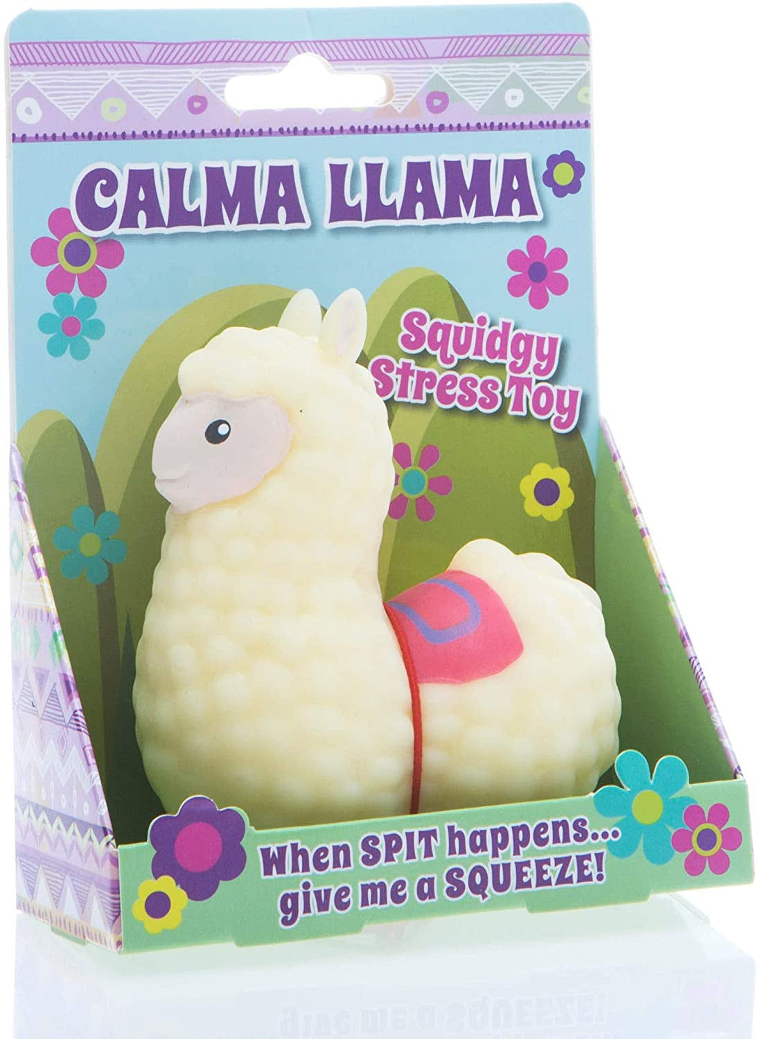Calma Llama Fun Stress Toy | for Office Animal Lovers | Helps with Anxiety