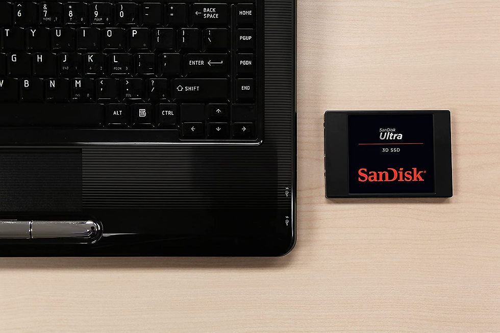 Thumbnail: Ultra 3D SSD 4TB Up To 560MB/S Read/ Up To 530MB/S Write, Black