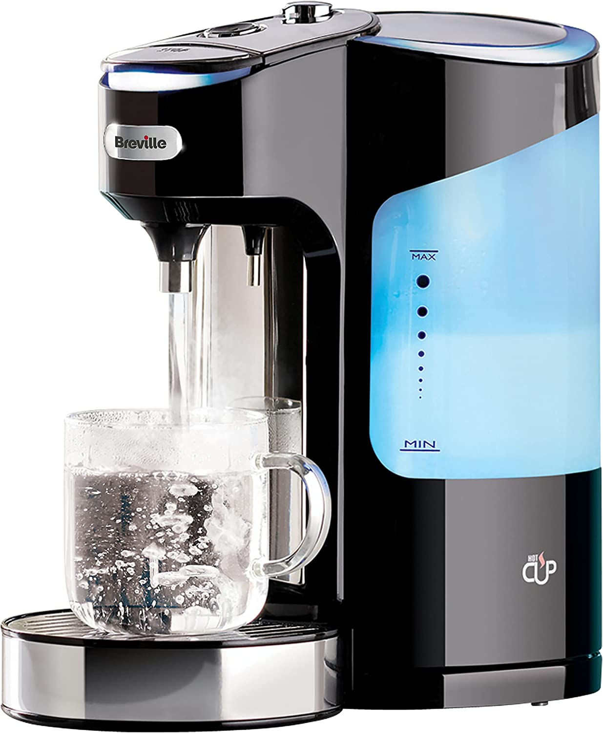 Breville HotCup Hot Water Dispenser with 3 KW Fast Boil and Variable Dispense