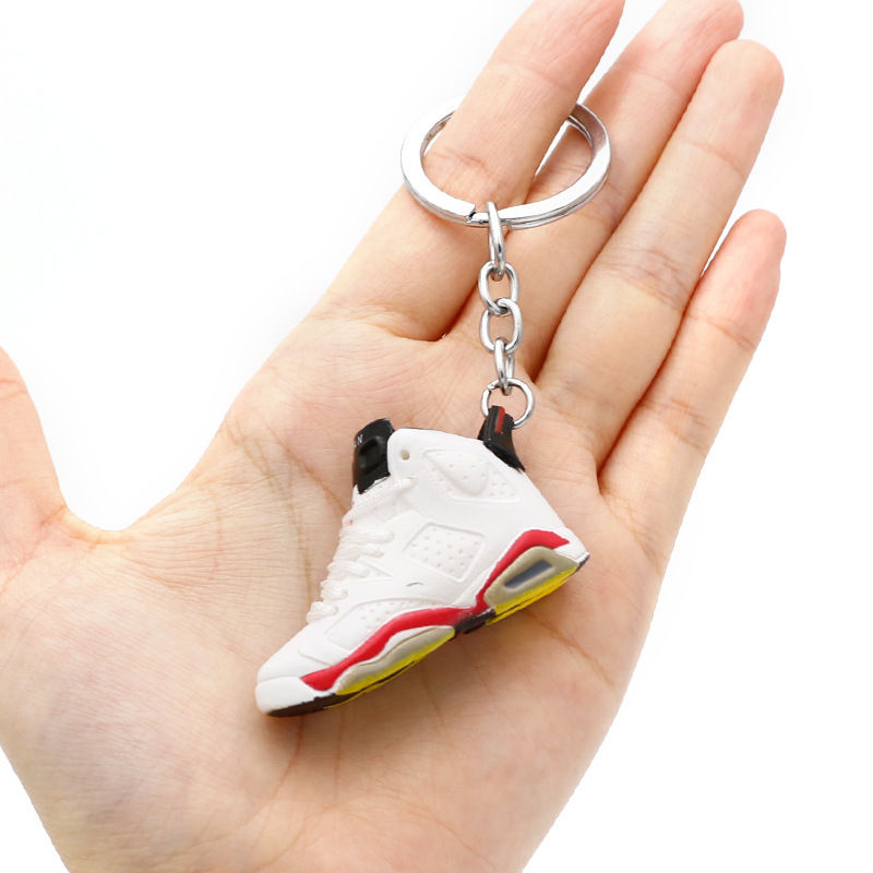 Thumbnail: Rainbow Braided Rope Keychain, Mountaineering Chain & Backpack Pendant Accessory