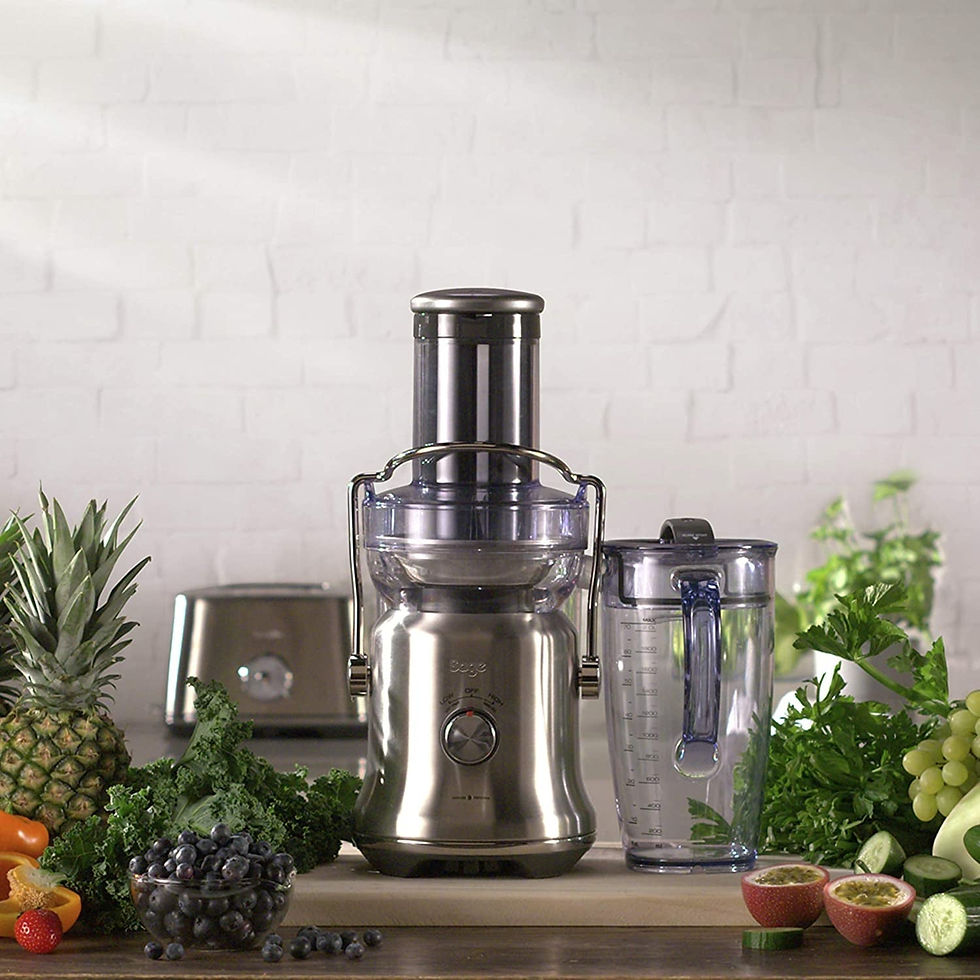 Thumbnail: SJE530BSS4GUK1 The Nutri Juicer Cold Plus, 1300 W, Brushed Stainless Steel