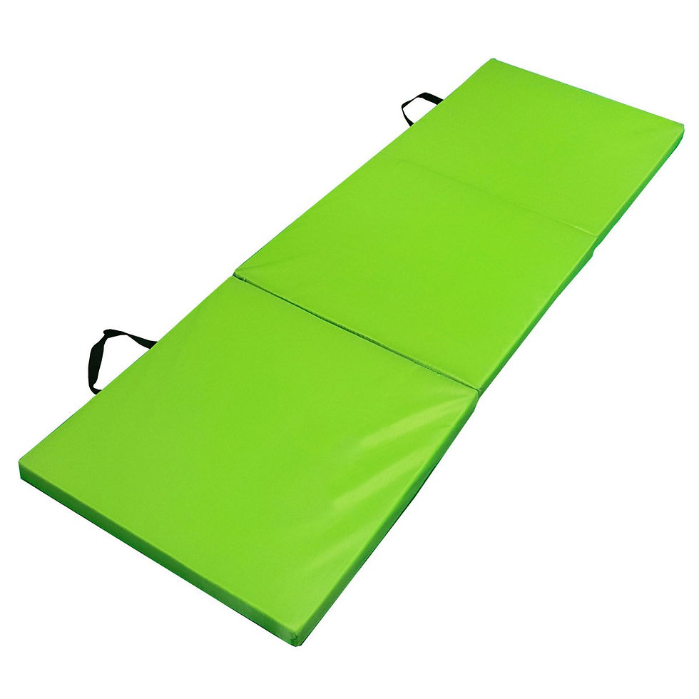 Thumbnail: Folding Gymnastic Mats for Home, Outsite sports 15mm Yoga Exercise Mats