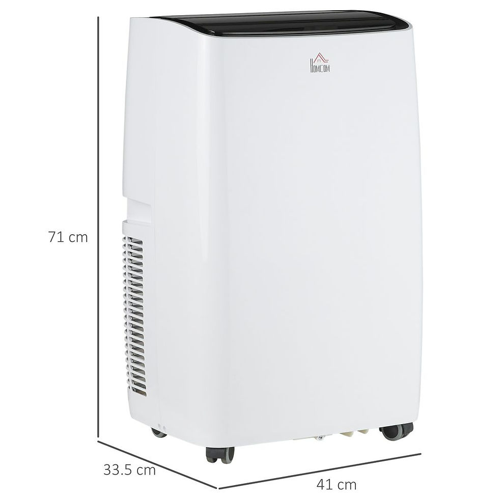 Thumbnail: 14,000 BTU Portable Air Conditioner Unit with Remote, 24H Timer, 40m