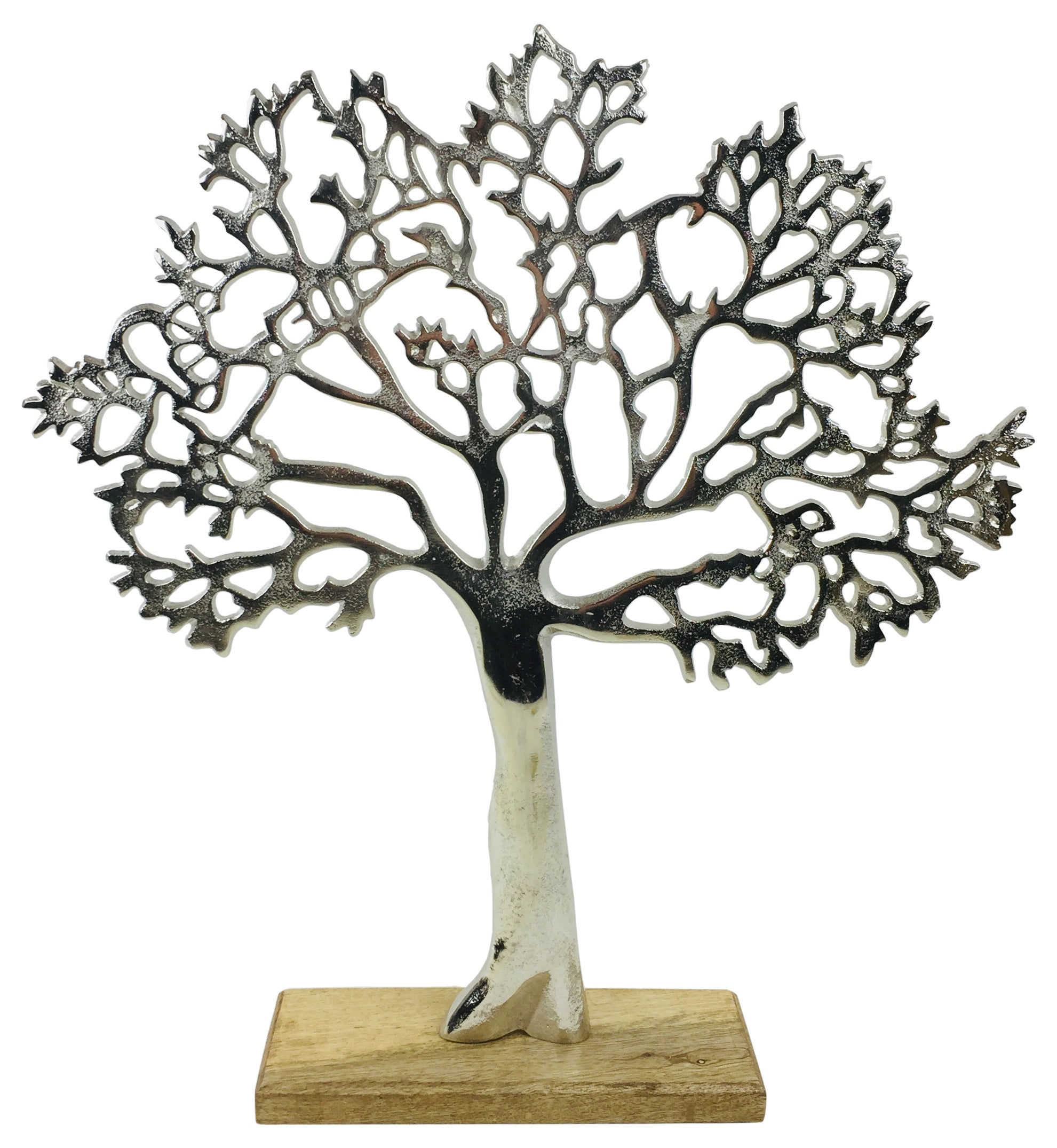 Large Silver Tree Ornament 42cm Shipping furniture UK