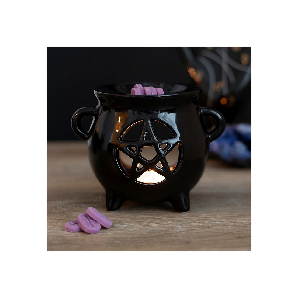 Thumbnail: Pentagram Cauldron Oil Burner