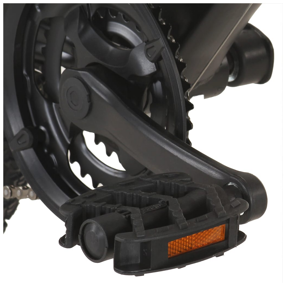 Thumbnail: Mountain Bike 21 Speed 26 inch Wheel 36 cm Black