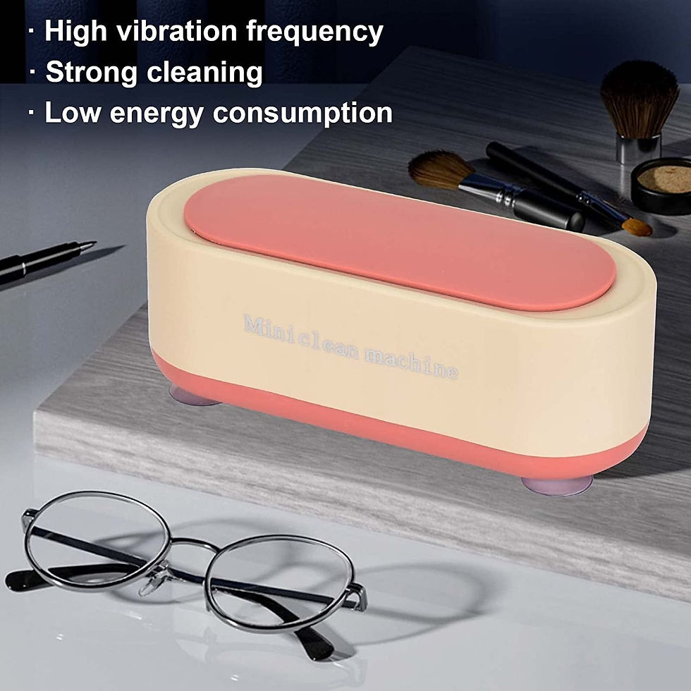 Thumbnail: 350 ml Ultrasonic Cleaner Mini Ultrasonic Cleaning Device Automatic Glasses Jewe
