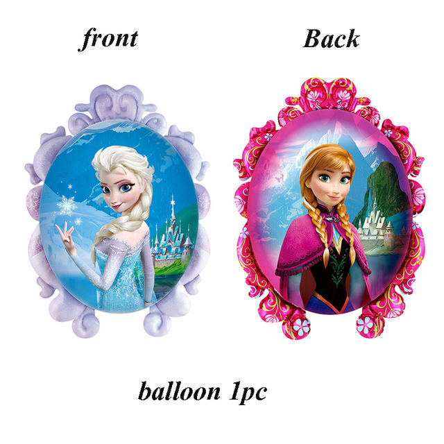 Thumbnail: Disney Frozen Anna Elsa Princess Party Disposable Plates Decor