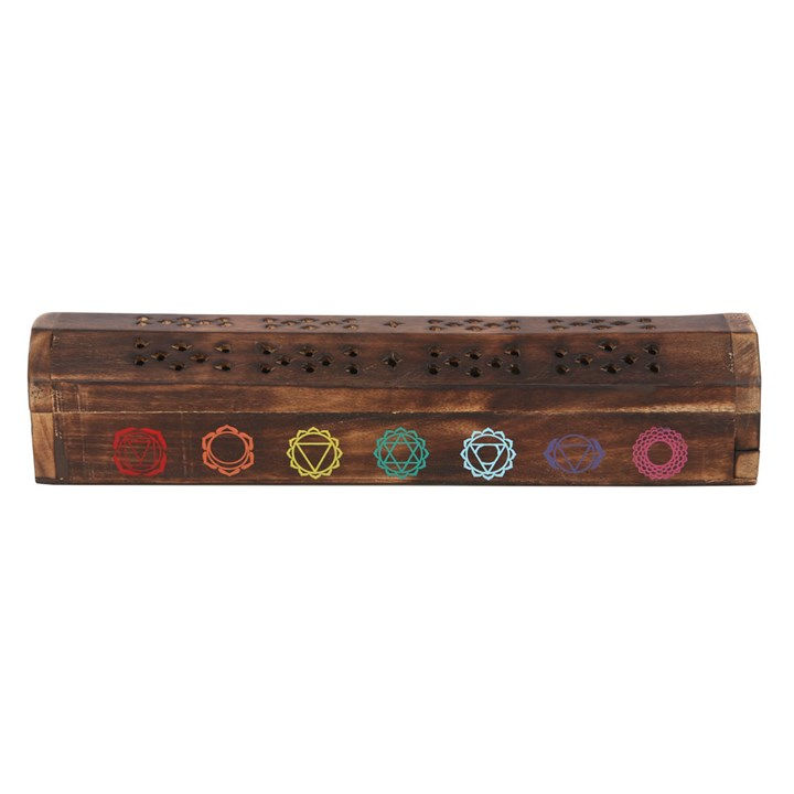 Thumbnail: Chakra Wooden Mixed Incense Box Set 