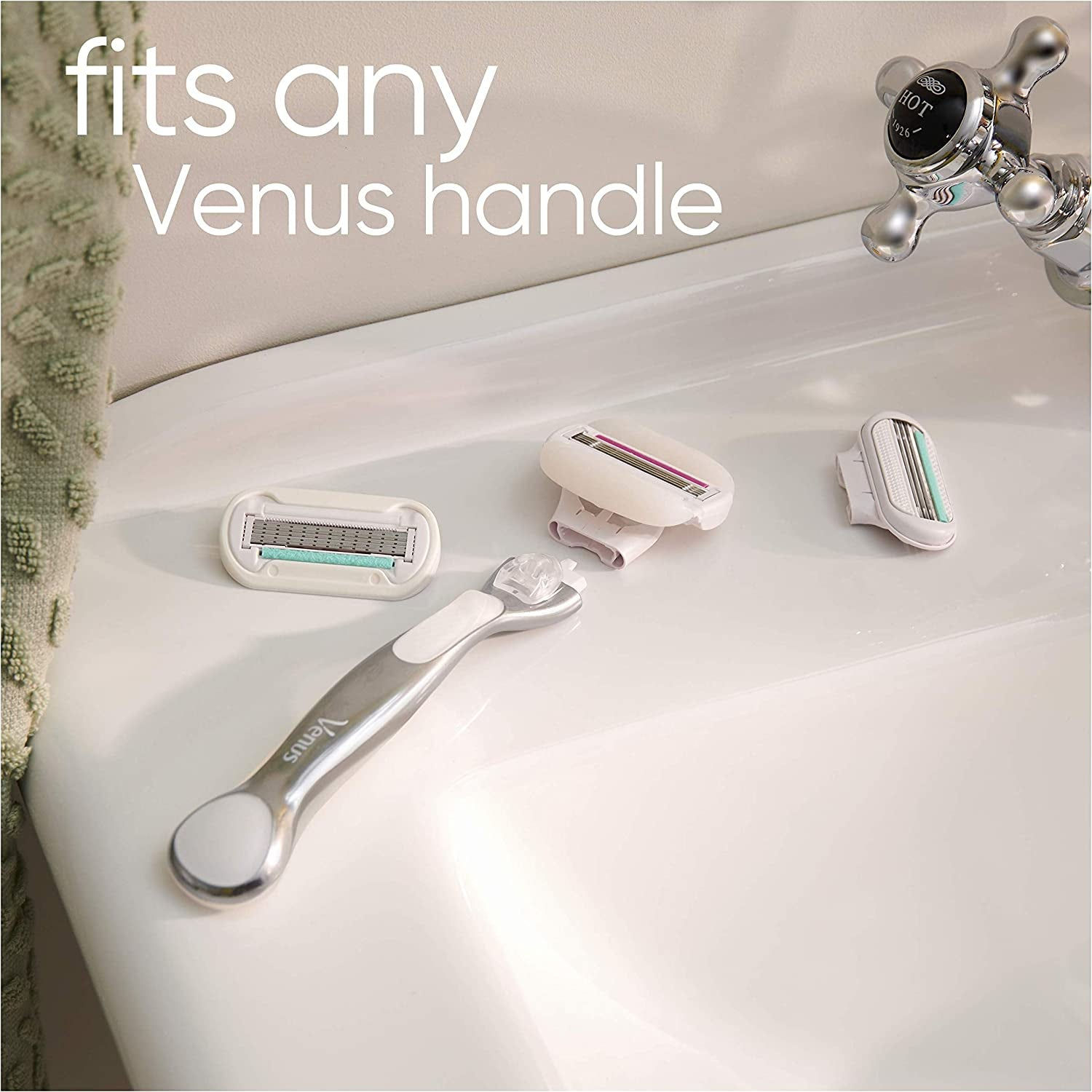 Gillette Venus ComfortGlide Sugarberry with Olay Razor Blades Women, Pack of 6 2